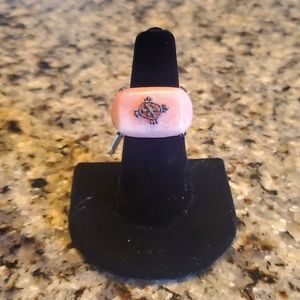 Silpada Pink Stone Ring